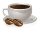 Cup Coffee and Beans