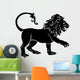 Stylised Lion illustration Wall Decal