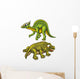 Two Dinosaurs Wall Decal
