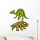 Two Dinosaurs Wall Decal