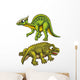 Two Dinosaurs Wall Decal
