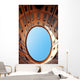 Oval Blue Sky