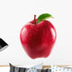 Red Apple Wall Decal