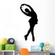 Woman Figure Skater Wall Mural