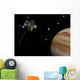 Voyager Spacecraft near Jupiter Wall Mural