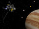 Voyager Spacecraft near Jupiter Wall Mural