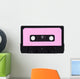 Cassette Tape With Clipping Path Wall Decal