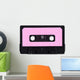 Cassette Tape With Clipping Path Wall Decal