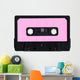 Cassette Tape With Clipping Path Wall Decal
