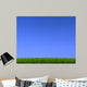 Blue Sky on Grass Wall Mural