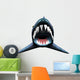 Scary Shark Jaw Wall Decal