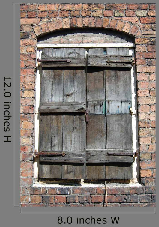 Old Shuttered Window