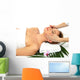 Portrait Beautiful Woman Spa Wall Mural