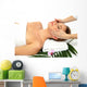 Portrait Beautiful Woman Spa Wall Mural