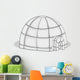Igloo - Vector Illustration Wall Decal