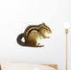 Chipmunk White Wall Decal
