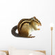 Chipmunk White Wall Decal
