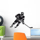 Hockey Player Silhouette