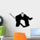 Ice Hockey Goalie Wall Decal