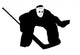 Ice Hockey Goalie Wall Decal