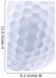 Golf Ball Wall Decal