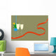 Glasses of Champagne Wall Mural