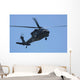 uh-60l black hawk helicopter Wall Mural