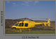 Yellow fire brigade helicopter Wall Mural
