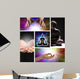 Healing Mediation Collage Wall Mural