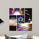 Healing Mediation Collage Wall Mural