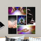 Healing Mediation Collage Wall Mural