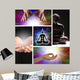 Healing Mediation Collage Wall Mural
