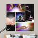 Healing Mediation Collage Wall Mural