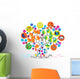 Social Media Wall Decal