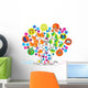 Social Media Wall Decal