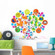 Social Media Wall Decal