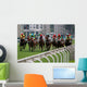 Horse Racing Wall Mural