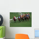 Horse Racing Wall Mural