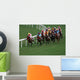 Horse Racing Wall Mural