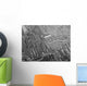 Black and White Computer Circuit Board Wall Mural