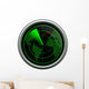 Military radar screen Wall Decal