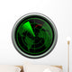 Military radar screen Wall Decal