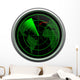 Military radar screen Wall Decal