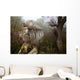 Old abandoned stone mill Wall Mural