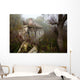 Old abandoned stone mill Wall Mural