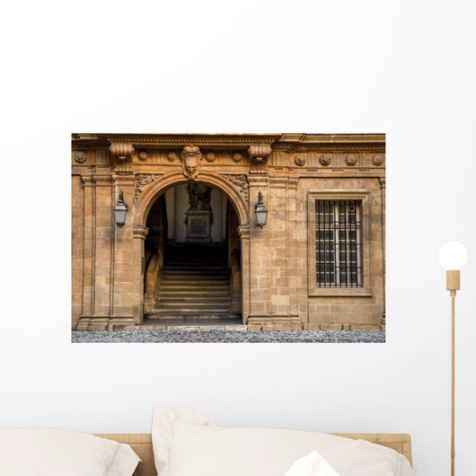 Old House Entrance Wall Mural