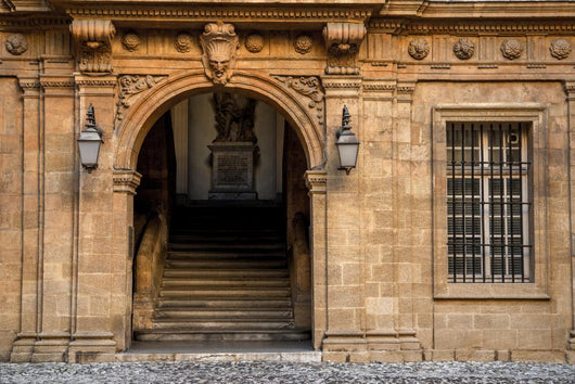 Old House Entrance Wall Mural