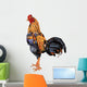 A Cock,native Species of Thailand,has Beautiful Color. Wall Decal