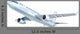 Commercial Airplane Wall Decal