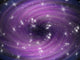 Violet Cosmic Whirl with